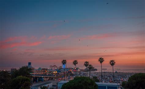 Santa Monica Pier Sunset by jasonmrb on DeviantArt