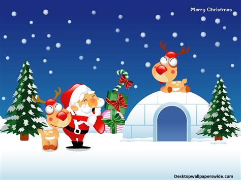 🔥 [50+] Christmas Cartoon Wallpapers | WallpaperSafari