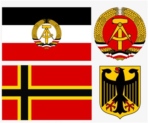 East Germany Flag Clipart Person - East Germany And West Germany Flags ...