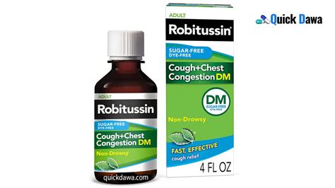 Robitussin Sugar Free Cough Syrup - Uses, Side Effects and Price ...