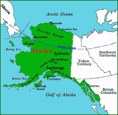 Alaska Map