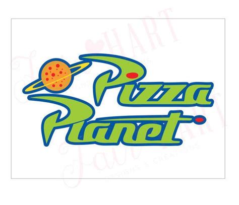 Pizza Planet Logo | Toy story birthday party, Toy story birthday, Toy ...