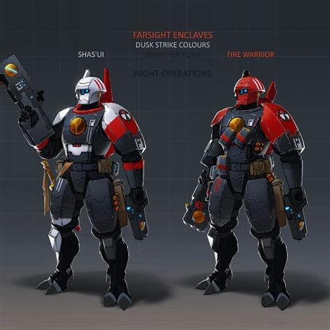 Mohzart on Instagram: "Dusk Strike Breacher team for the Farsight ...