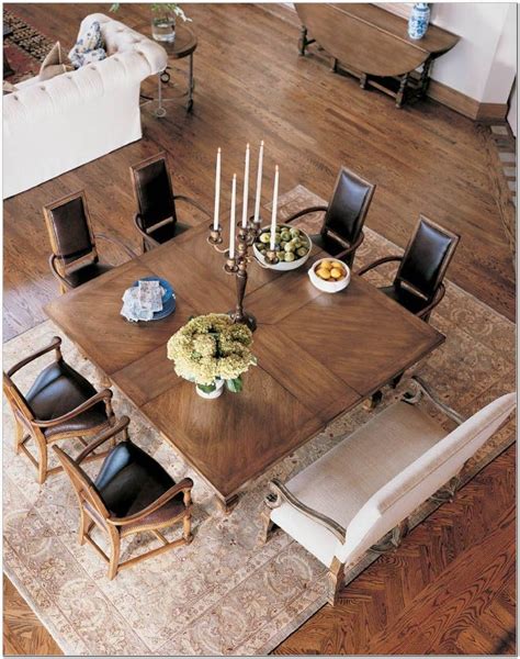 8 Seater Square Dining Table Designs