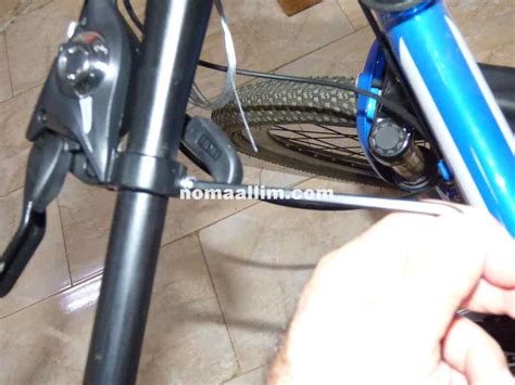 How to replace the gear shifter of a bicycle - nomaallim.com