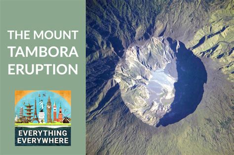 The Mount Tambora Eruption