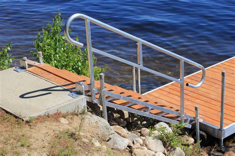 Photo Gallery: Aluminum Dock Stairs - Boat Docks | Outdoor stairs, Boat ...