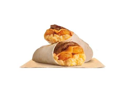 Burger King Breakfast Burrito Jr. - The Diet Chef