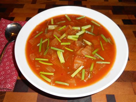 Low Carb Kimchi Daikon Radish Soup - Diabetic Chef's Recipes