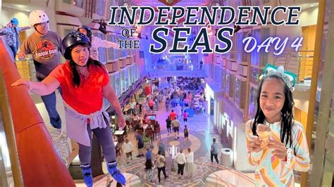 Independence Of The Seas Day 4 | Sea Day Activities | The Last Night ...