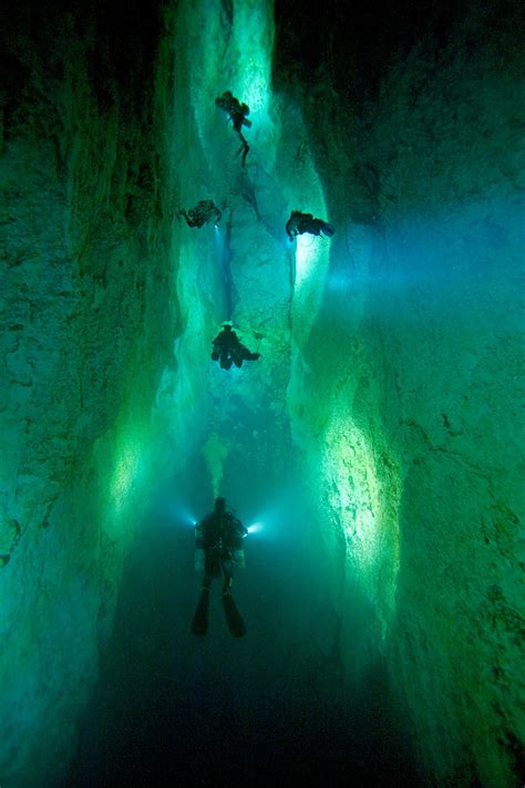 Bahamas Caves - National Geographic Magazine | Underwater caves, Water ...