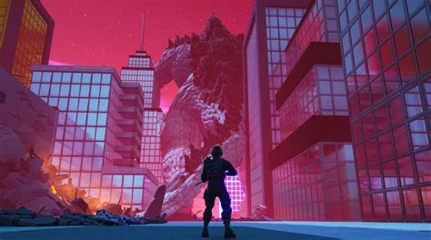 Fortnite x Godzilla (picture from @FortniteCaptureGallery on Instagram ...