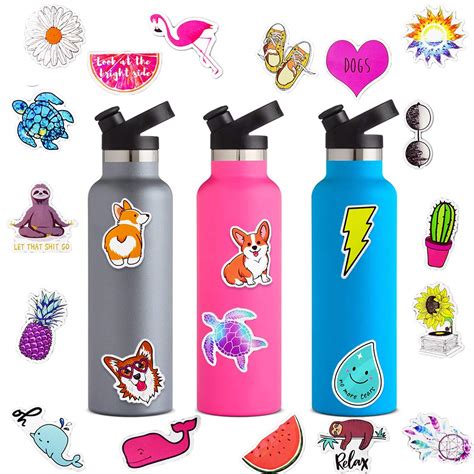 Water Bottle Stickers, Vsco for Hydro Flask Stickers - Laptop Stickers ...