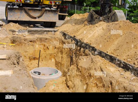 Bagger - excavator 02 Stock Photo - Alamy