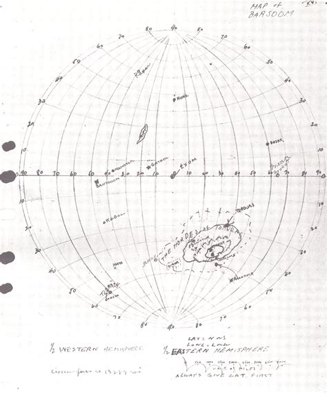 ERBzine 2807: Maps of Barsoom