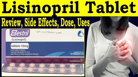 Lisinopril 10 mg Tablet - Review Zestril 10 mg - Zestril tablet uses ...