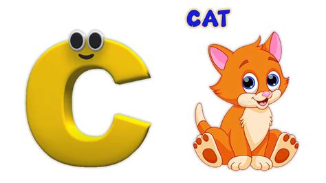 Phonics Letter C song | Letter C | C for Cat | Phonics song for ...