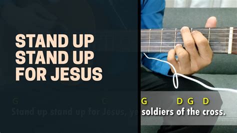 Stand Up Stand Up for Jesus (hymn) | Easy Simple Guitar Chords - YouTube