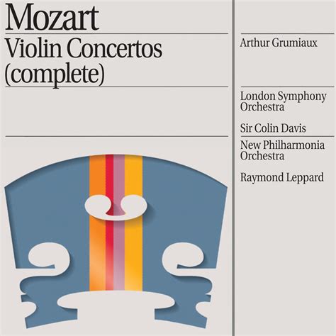 ‎Mozart: Violin Concertos (Complete) by Arthur Grumiaux on Apple Music