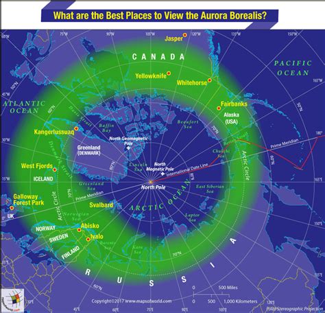 Aurora Borealis Map Live