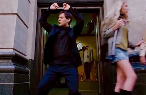 Emo Peter Parker dancing (for some reason), “Spider-Man 3.” | Marvel ...