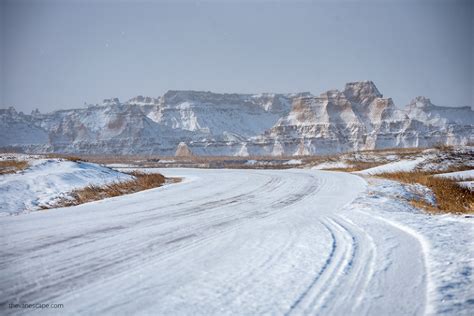 Badlands National Park in Winter - The Van Escape