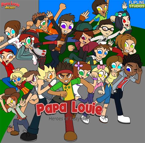 Papa Louie Heroes of Tastyville by Enderboy1908 on DeviantArt