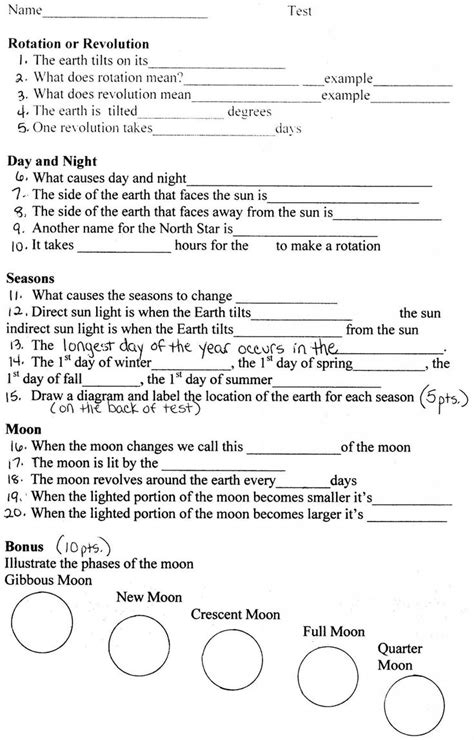 Pearson Education Science Worksheet Answers — excelguider.com | Science ...