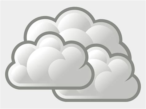 weather clip art, Cartoons - Cloudy Weather Clipart - Cartoon Weather ...