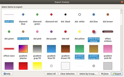 The Symbol Library — QGIS Documentation documentation