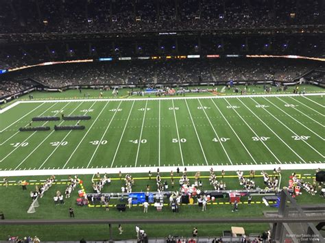 Section 517 at Superdome - New Orleans Saints - RateYourSeats.com