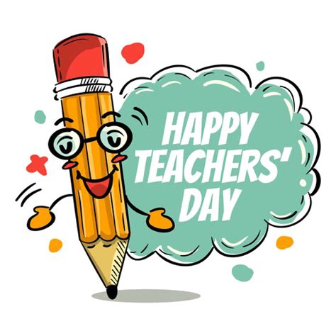 Happy Teachers Day, Gratitude, Educate, Celebrate, Inspire PNG