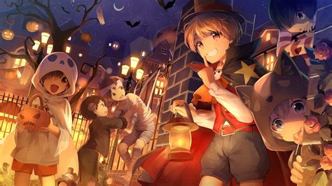 Halloween Anime Boys Wallpapers - Wallpaper Cave