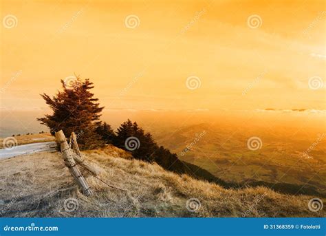 View from the hill stock image. Image of outdoors, landscape - 31368359