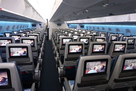 Delta Air Lines Airbus A350-900 Main Cabin Economy Class 3-3-3 Seats ...