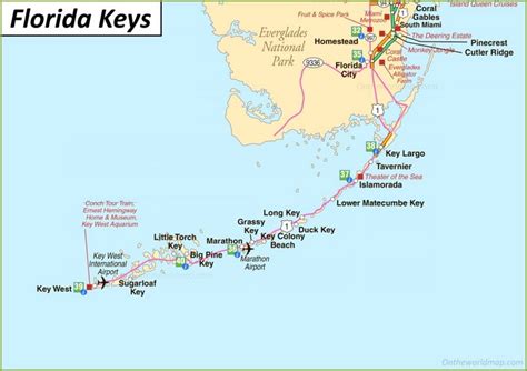 Florida Keys Map | U.S. | Maps of Florida Keys