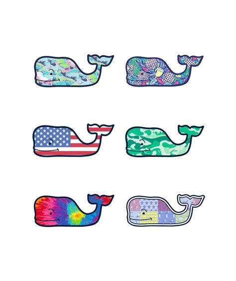 Shop Whale Sticker Pack at vineyard vines | Vineyard vines stickers ...