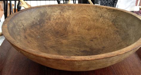 Antique Hand turned wooden dough bowl | Dough bowl, Wooden dough bowl, Bowl