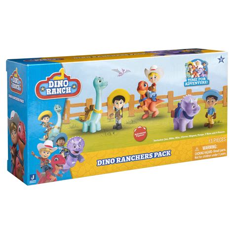 Dino Ranch Dino Ranchers Pack, 13 Pieces - Walmart.com