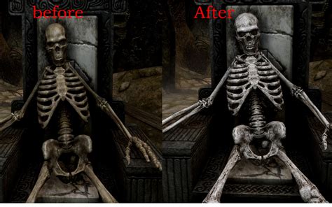 More Bony Skeletons and HD skeleton clutter at Skyrim Nexus - mods and ...