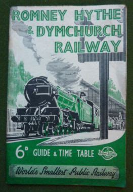 Priory Antiques | Romney, Hythe and Dymchurch Railway – 1947 Timetable ...