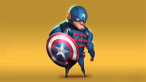 81+ Wallpaper Hd Captain America Cartoon Picture - MyWeb