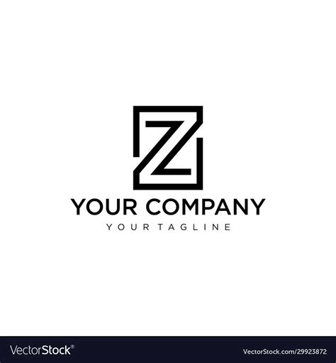 Monogram z logo Royalty Free Vector Image - VectorStock