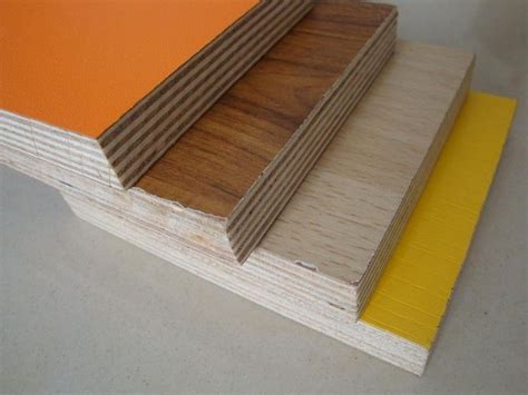 Furniture Grade 18mm Melamine Plywood Board Sheets With Melamine Finish