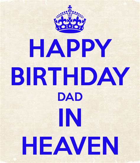 Happy Birthday Dad In Heaven - Wish Birthday – Birthday Wishes ...