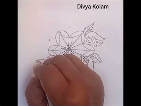 Tamil puthandu special Kolam || creative with Shangu kolam || kolam# ...