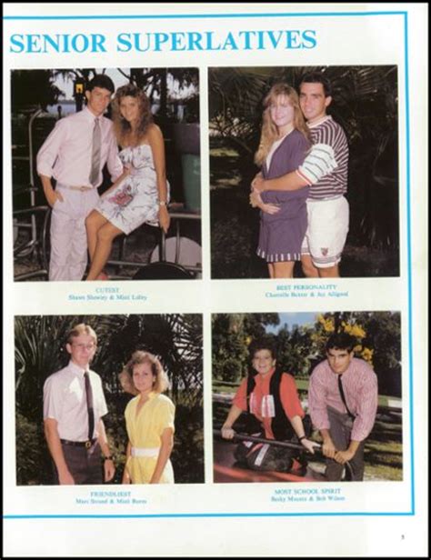 Explore 1990 Tavares High School Yearbook, Tavares FL - Classmates