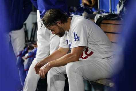 Clayton Kershaw wobbly on emotional night as Dodgers lose to Twins ...