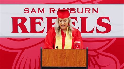 Sam Rayburn ISD Class of 2020 Virtual Graduation Ceremony - YouTube