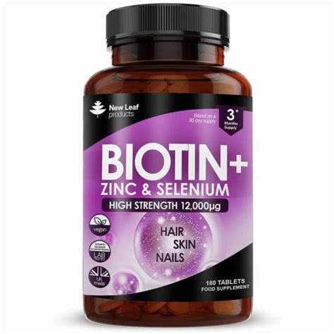 Biotin Hair Growth Vitamins 12,000mcg, 1 - Ralphs